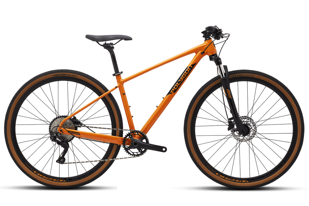 Polygon Heist X5 (Orange/Red) | Cycling Gears Hub