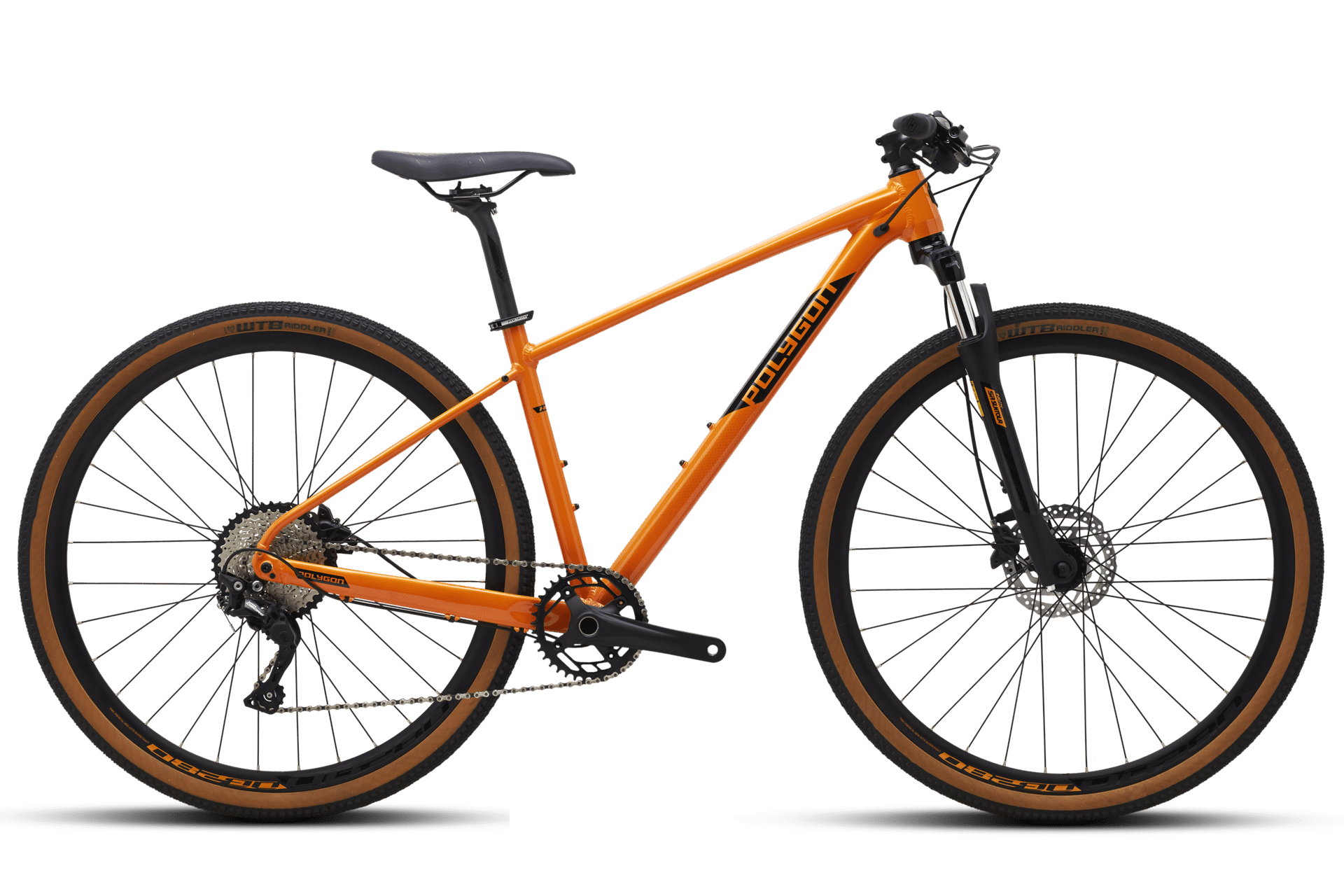 Polygon Heist X5 (Orange/Red) | Cycling Gears Hub