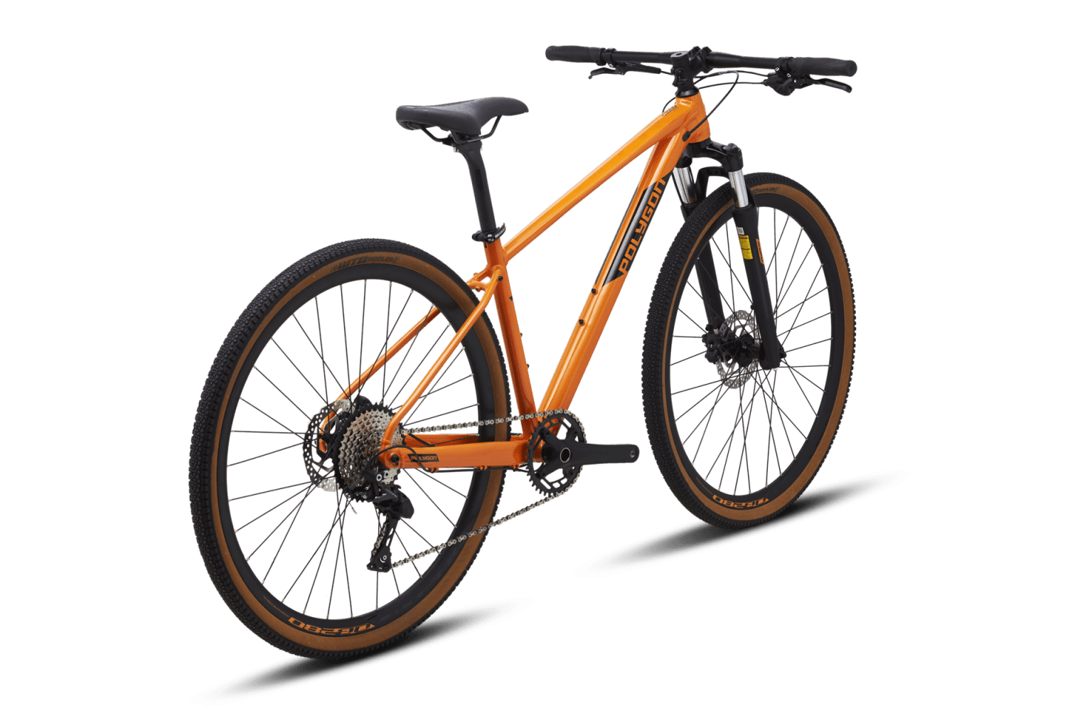 Polygon Heist X5 (Orange/Red) | Cycling Gears Hub - Cycling Gears Hub