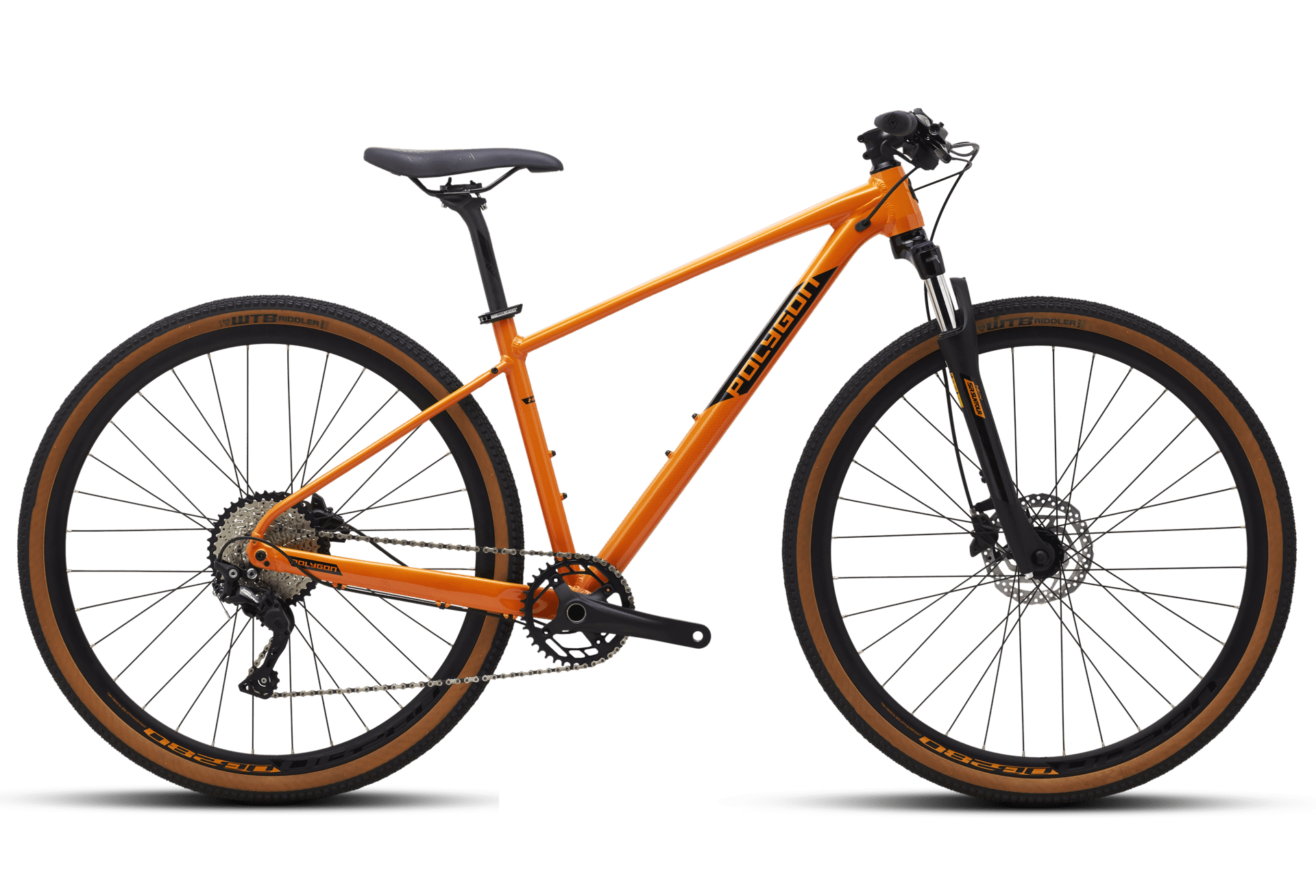 Polygon Heist X5 (Orange/Red) | Cycling Gears Hub - Cycling Gears Hub