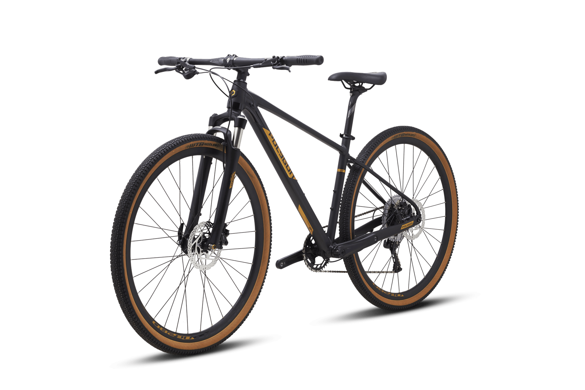 Polygon Heist X7 (Black/Gold) | Cycling Gears Hub