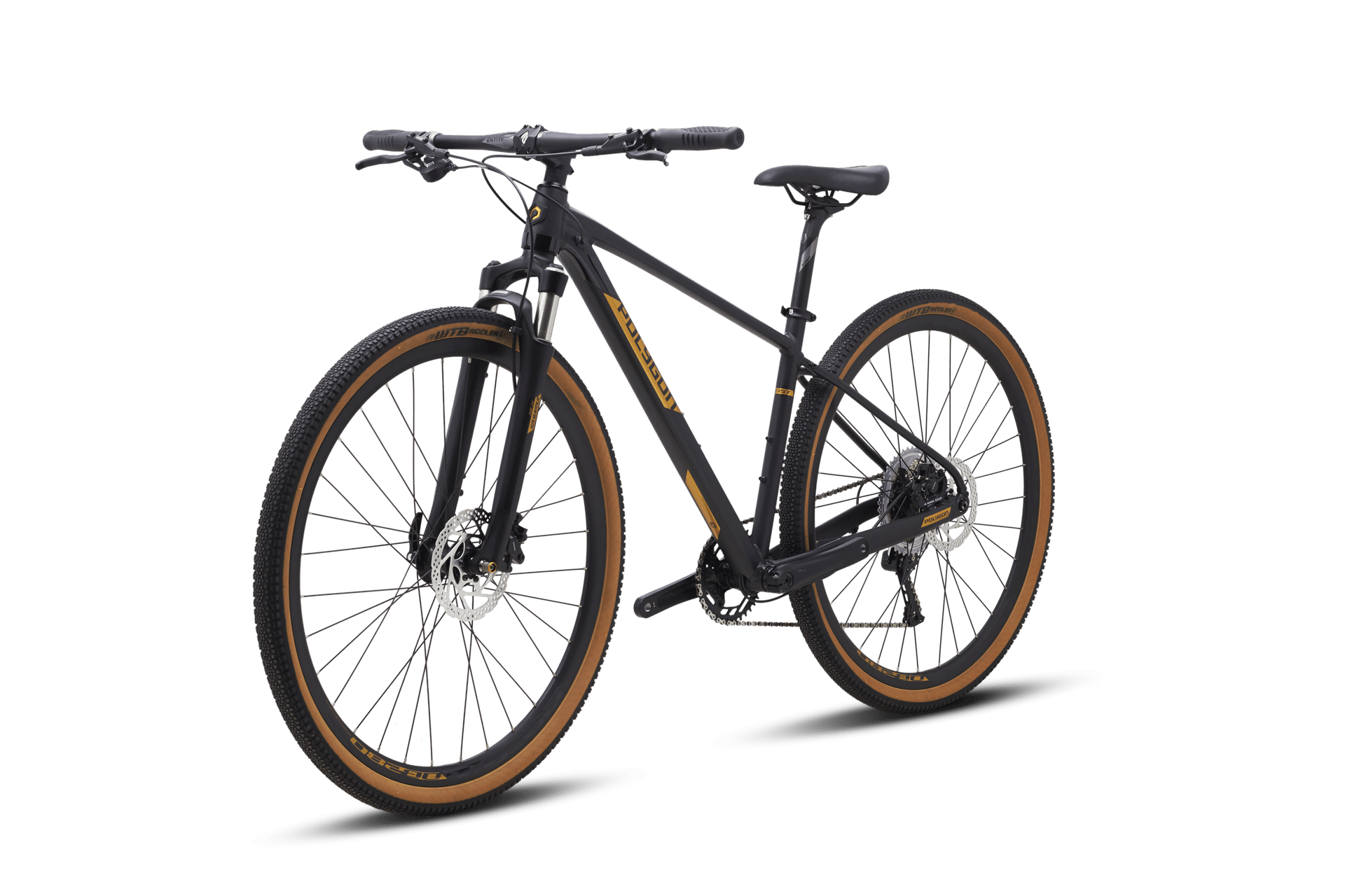 Polygon Heist X7 (Black/Gold) | Cycling Gears Hub - Cycling Gears Hub