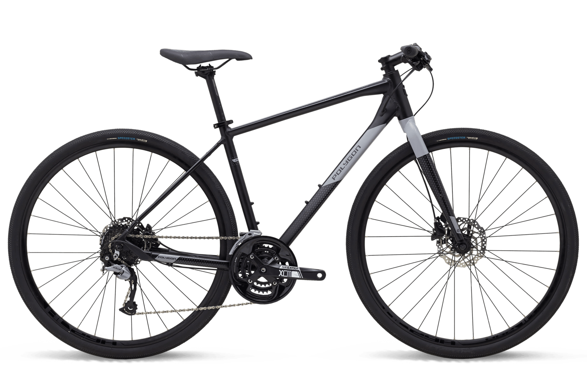 Polygon Path 3 (Black) | Cycling Gears Hub