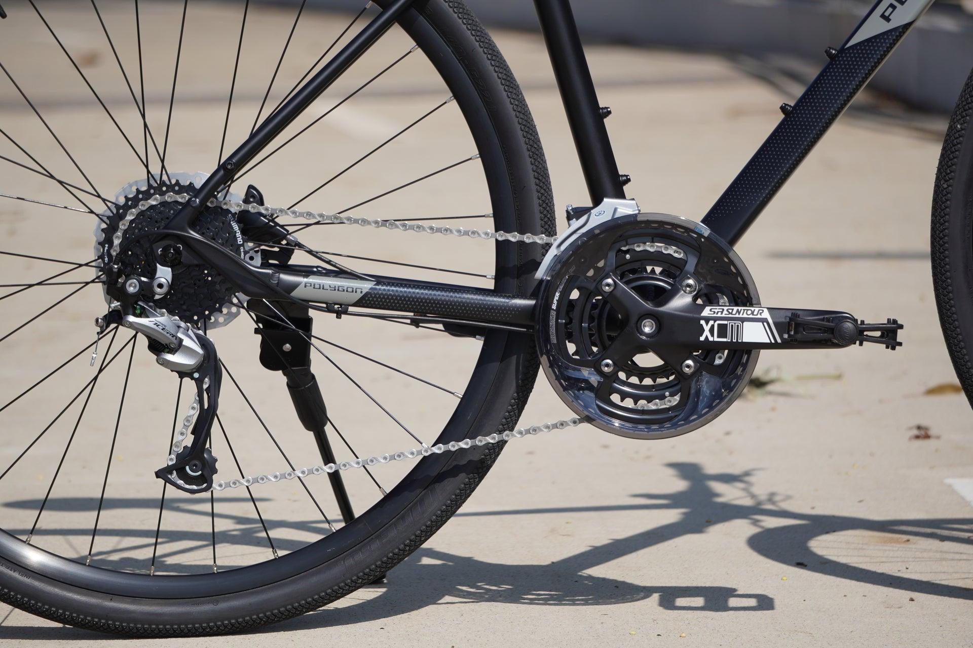 Polygon Path 3 (Black) | Cycling Gears Hub