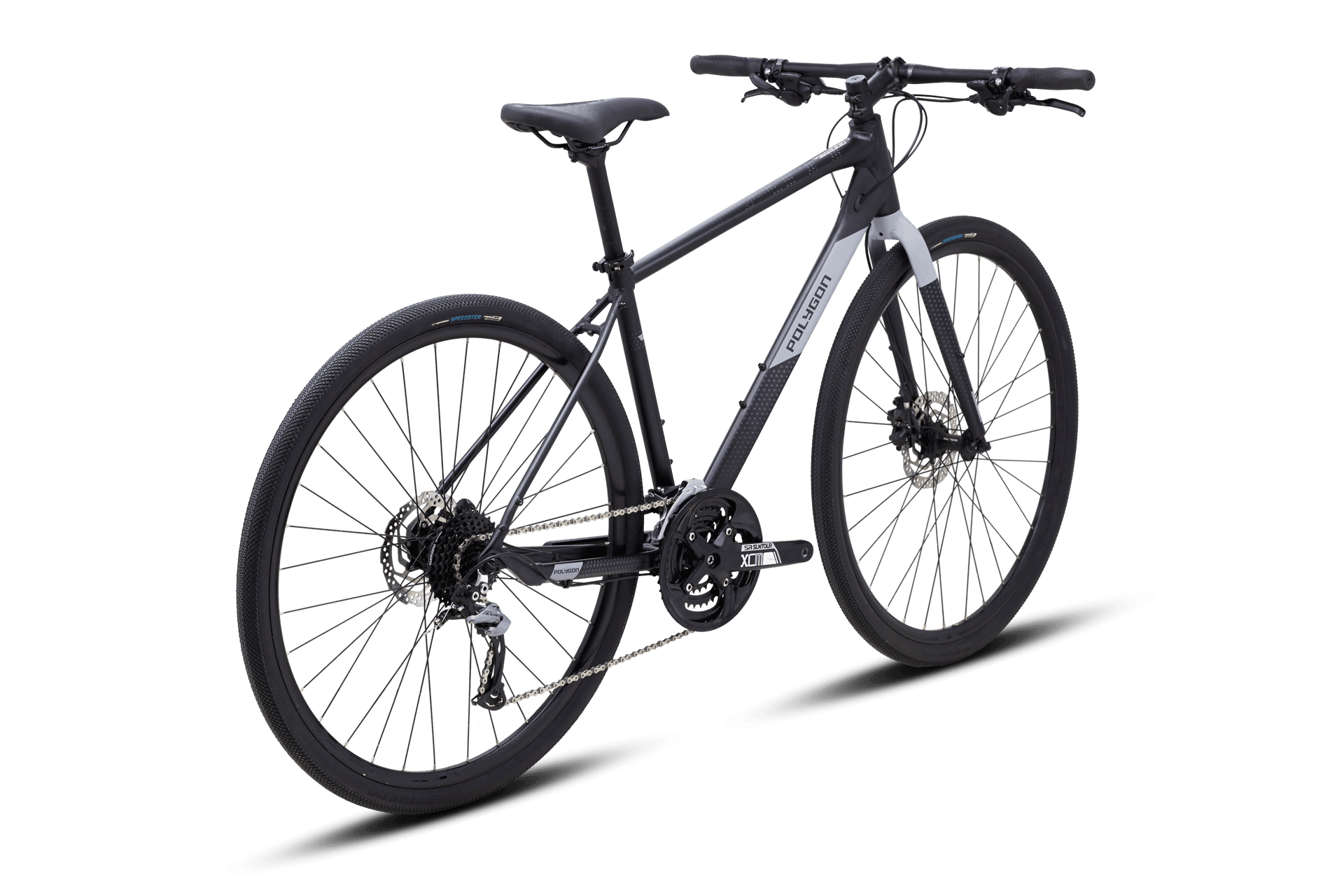 Polygon Path 3 (Black) | Cycling Gears Hub