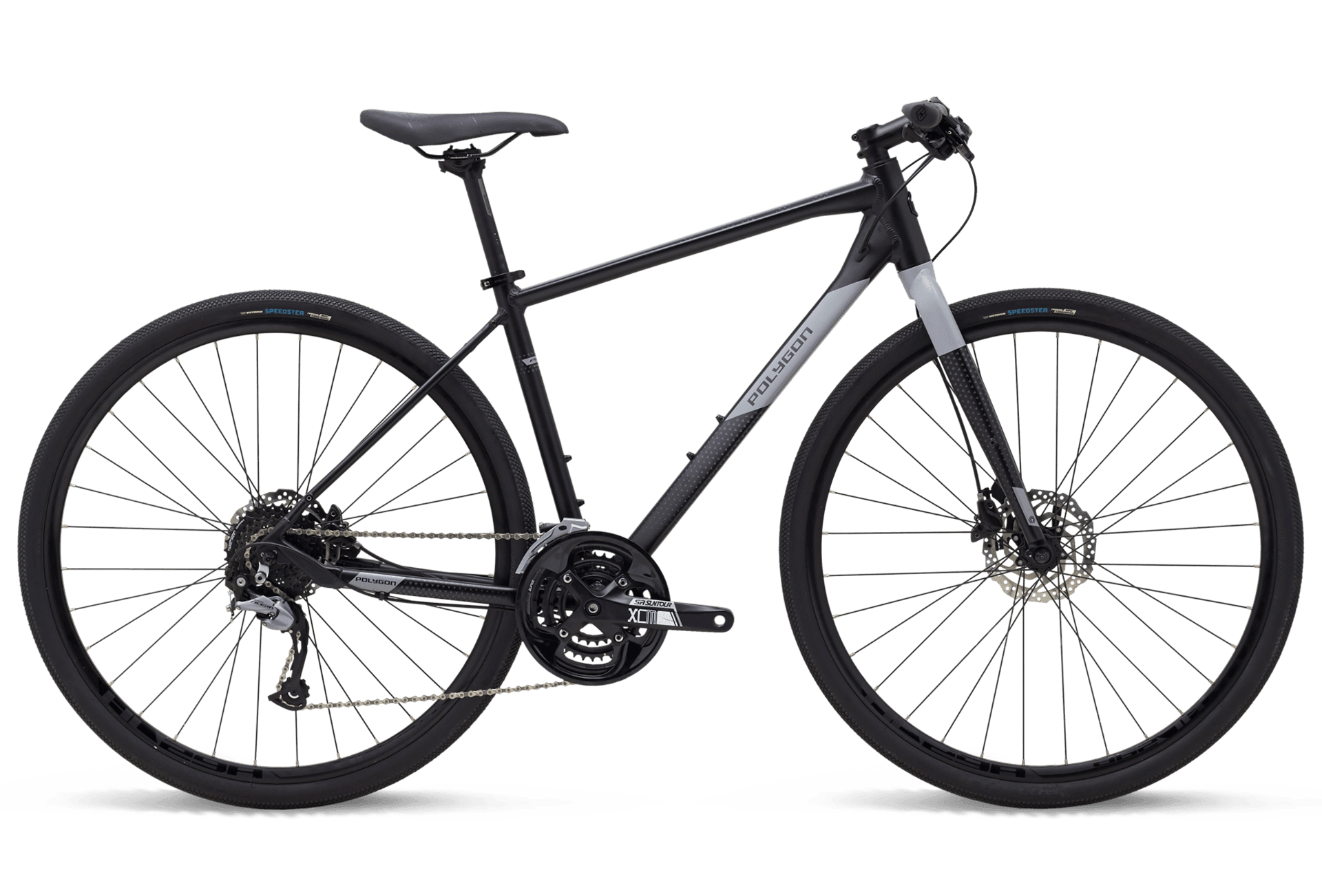 Polygon Path 3 (Black) | Cycling Gears Hub - Cycling Gears Hub