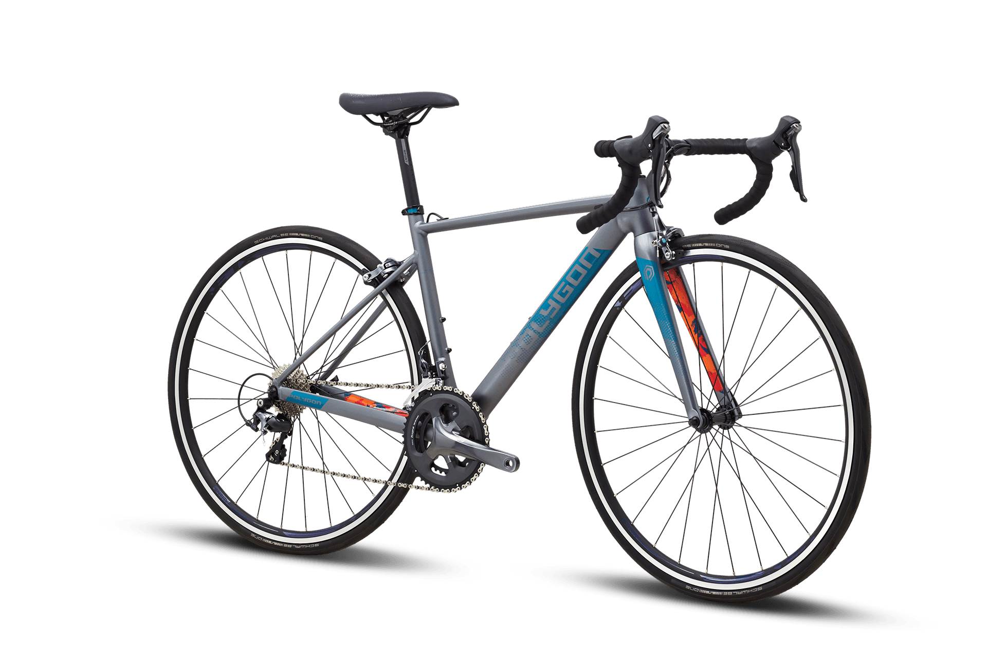 Polygon Strattos S4 (Grey) | Cycling Gears Hub