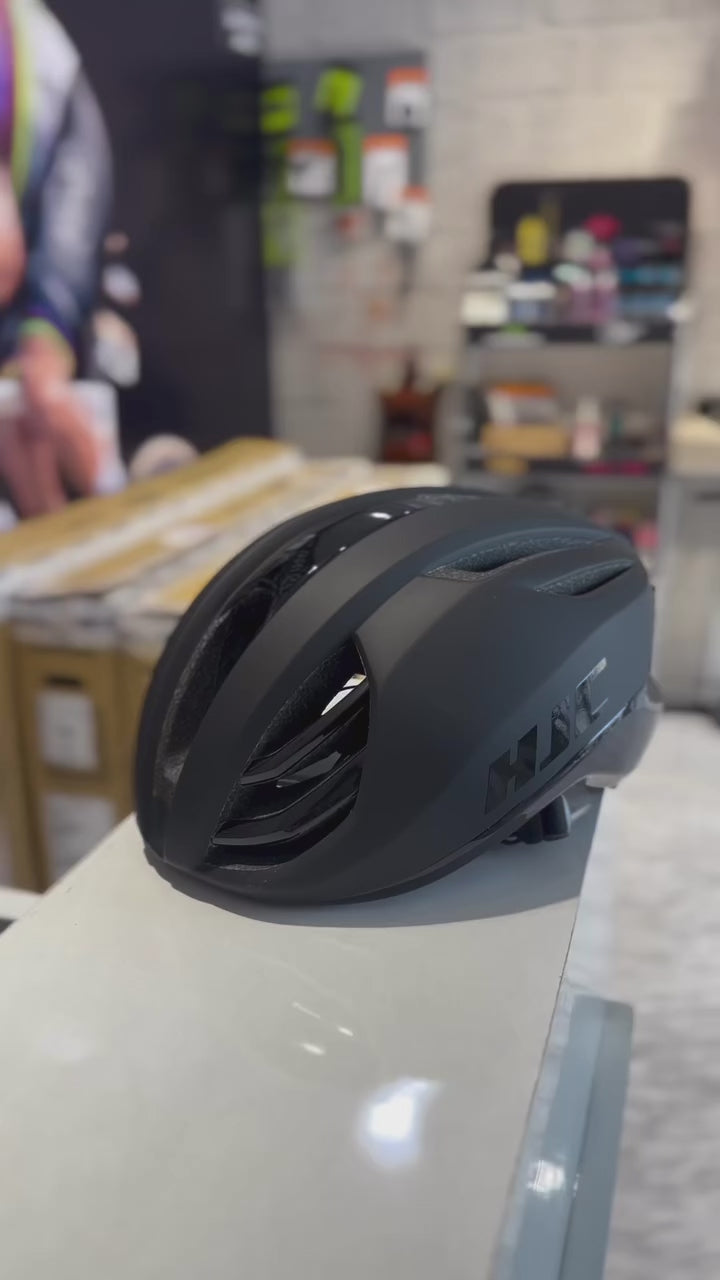 HJC EP Atara Road Cycling Helmet Color- Matte Glossy Black| Cycling Gears Hub