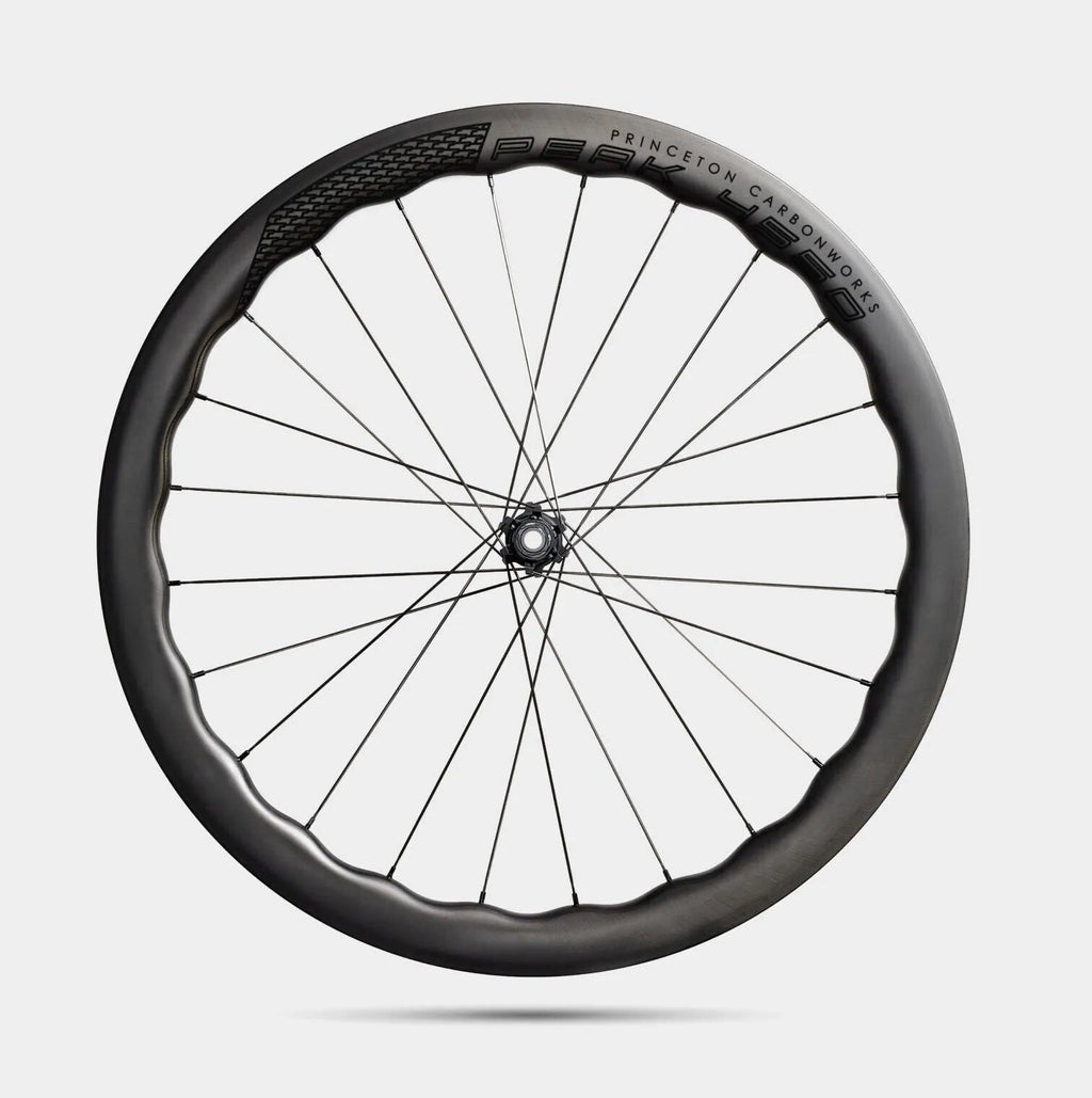 Princeton Peak 4550 Carbon Tubleless Ready Disc Brake Wheel - Shimano/Sram (Black) | Cycling Gears Hub - Cycling Gears Hub