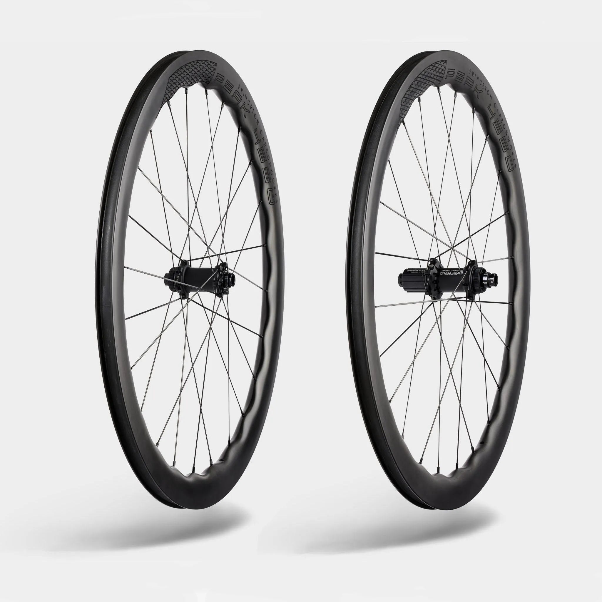 Princeton Peak 4550 Carbon Tubleless Ready Disc Brake Wheel - Shimano/Sram (Black) | Cycling Gears Hub - Cycling Gears Hub