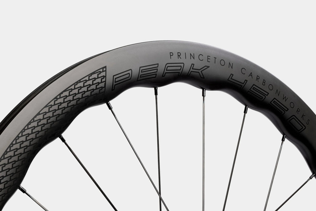 Princeton Peak 4550 Carbon Tubleless Ready Disc Brake Wheel - Shimano/Sram (Black) | Cycling Gears Hub - Cycling Gears Hub