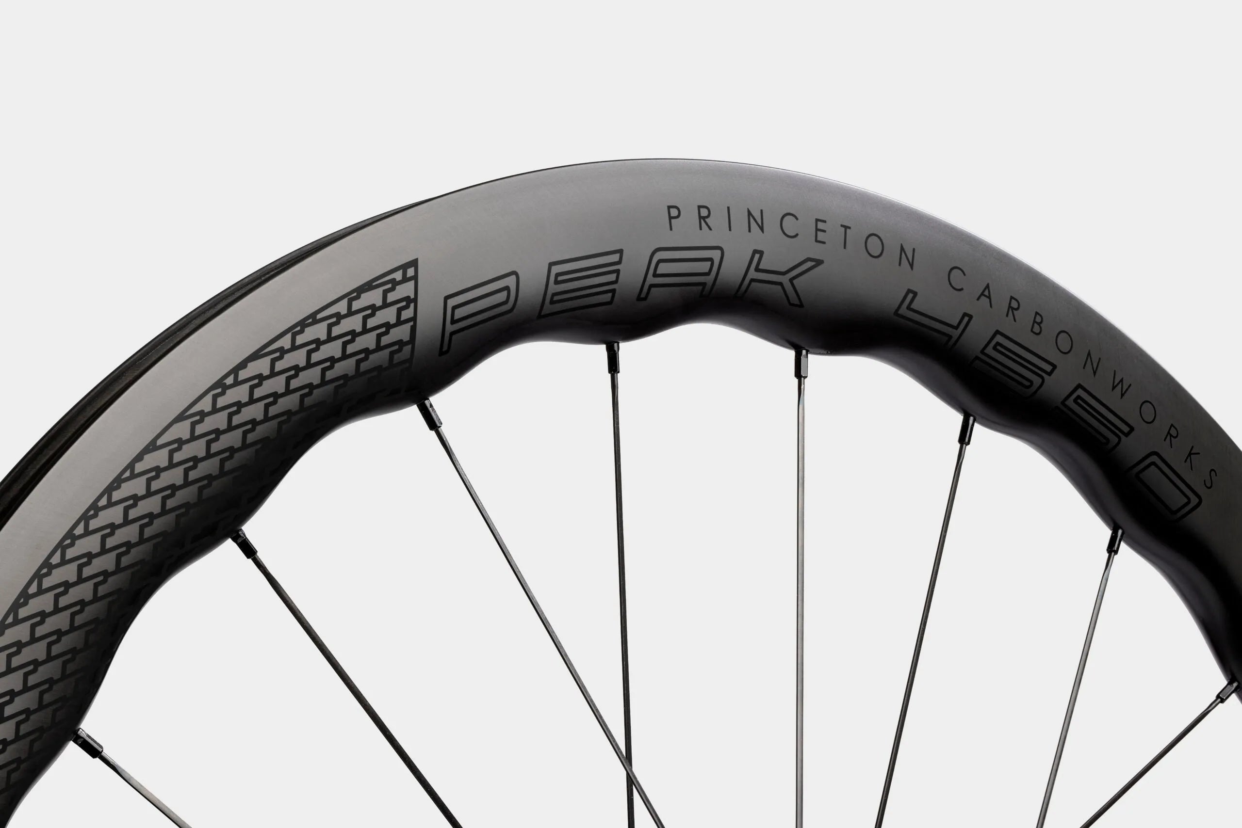 Princeton Peak 4550 Carbon Tubleless Ready Disc Brake Wheel - Shimano/Sram (Black) | Cycling Gears Hub - Cycling Gears Hub