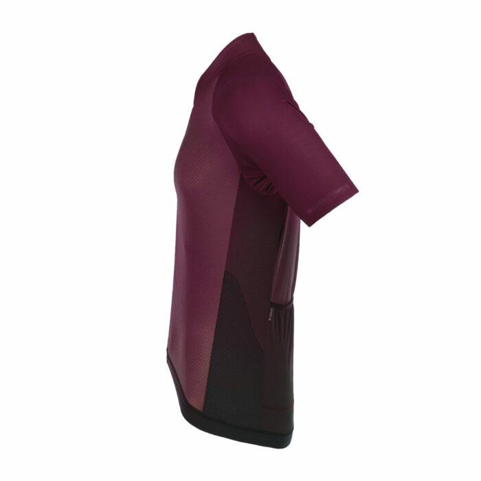 Bioracer Sprinter Coldblack Mens Cycling Jersey (Light Bordeaux) | Cycling Gears Hub