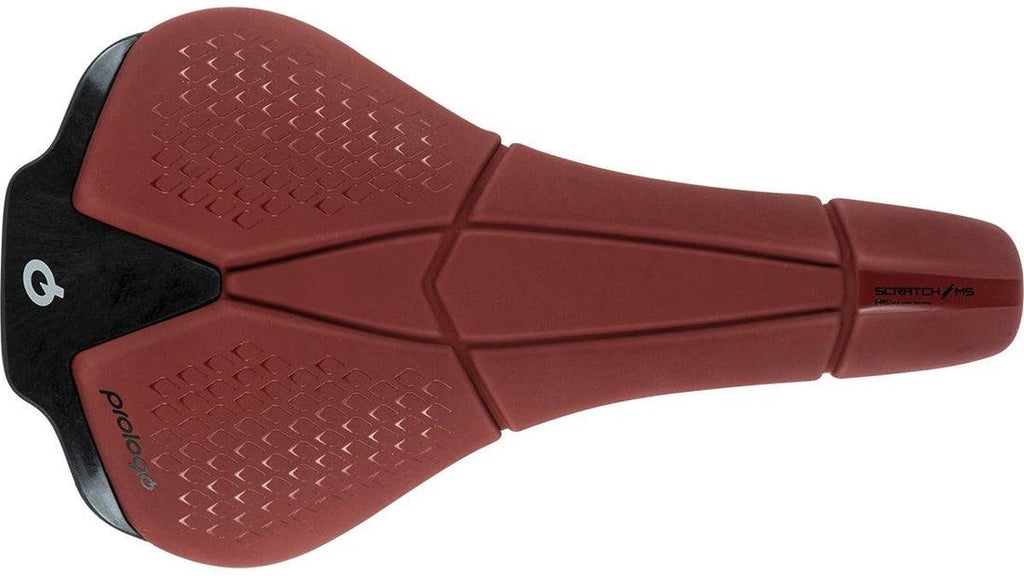 Prologo Saddle Scratch M5 Special Edition Nack Saddle (Brick Red/Black) | Cycling Gears Hub - Cycling Gears Hub