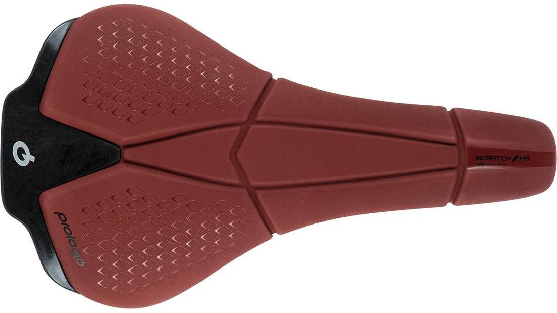 Prologo Saddle Scratch M5 Special Edition Nack Saddle (Brick Red/Black) | Cycling Gears Hub - Cycling Gears Hub