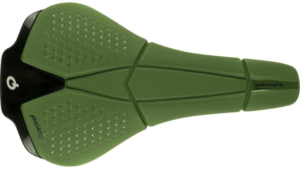 Prologo Saddle Scratch M5 Special Edition Nack Saddle (Military Green/Black) | Cycling Gears Hub - Cycling Gears Hub