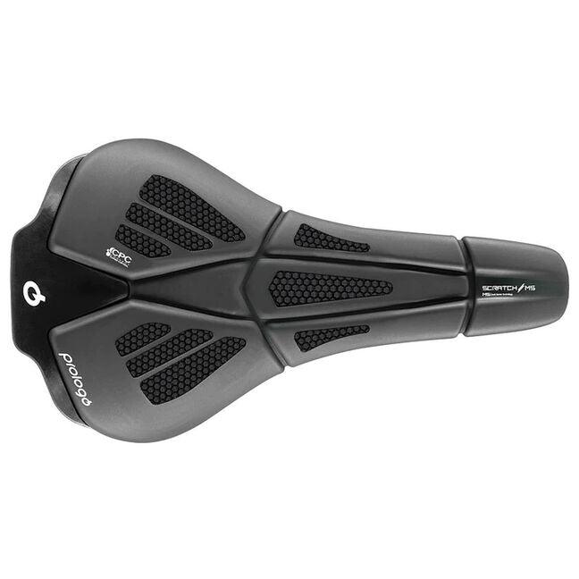 Prologo Scratch M5 CPC Tirox Saddle – Unisex, 250mm, Road Use, Black - Cycling Gears Hub