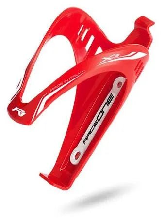 Raceone Matte Finish X3 Bottle Cage (Red) | Cycling Gears Hub - Cycling Gears Hub