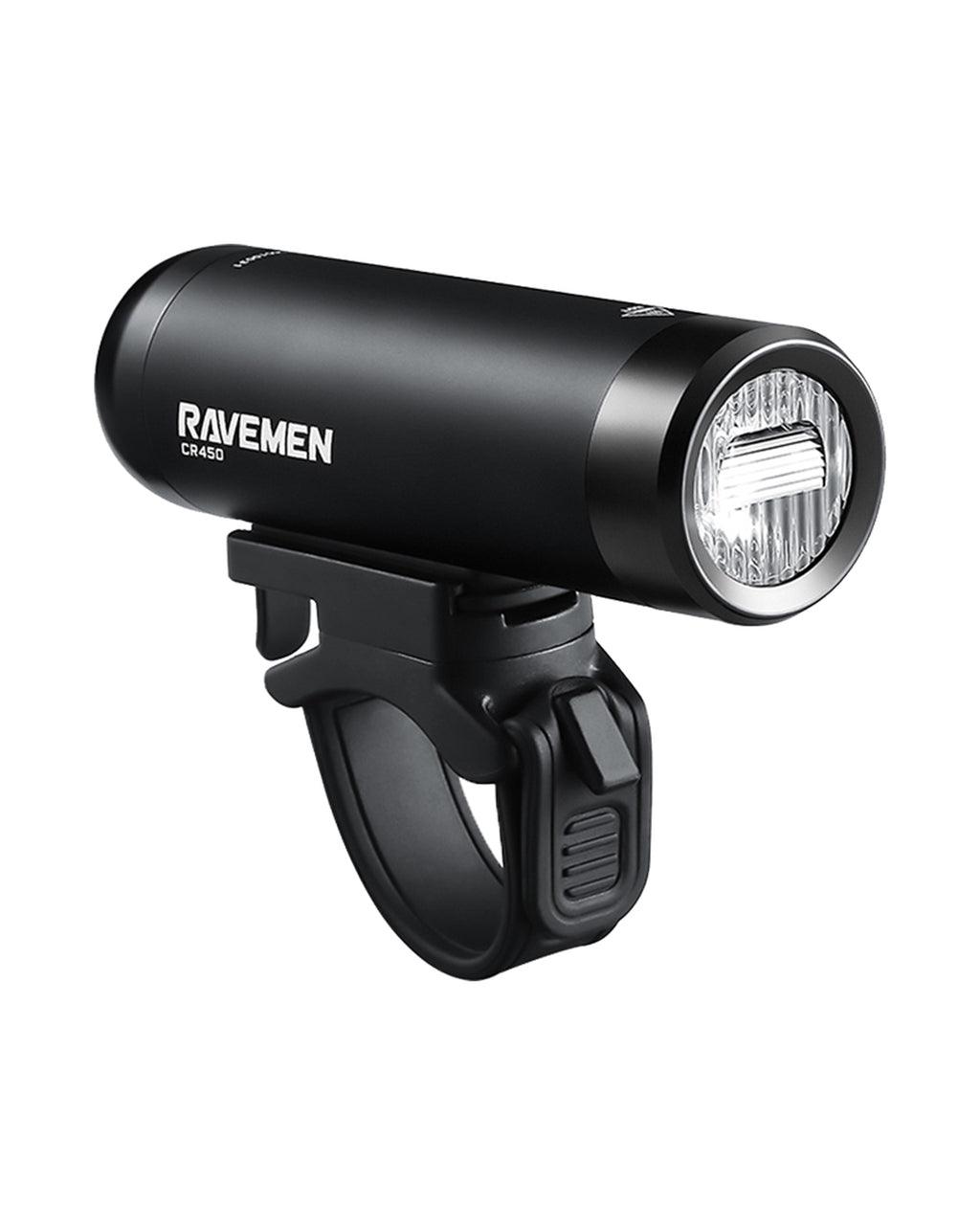 Ravemen CR 450 Front Light (Black) | Cycling Gears Hub - Cycling Gears Hub