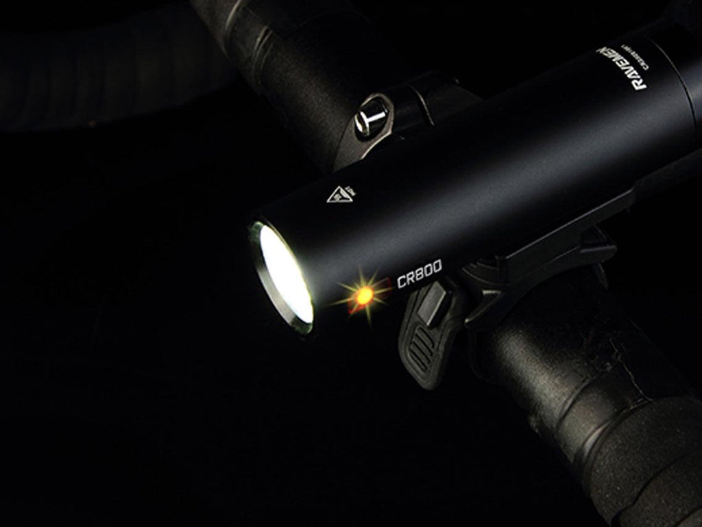 Ravemen CR 800 Front Light (Black) | Cycling Gears Hub - Cycling Gears Hub