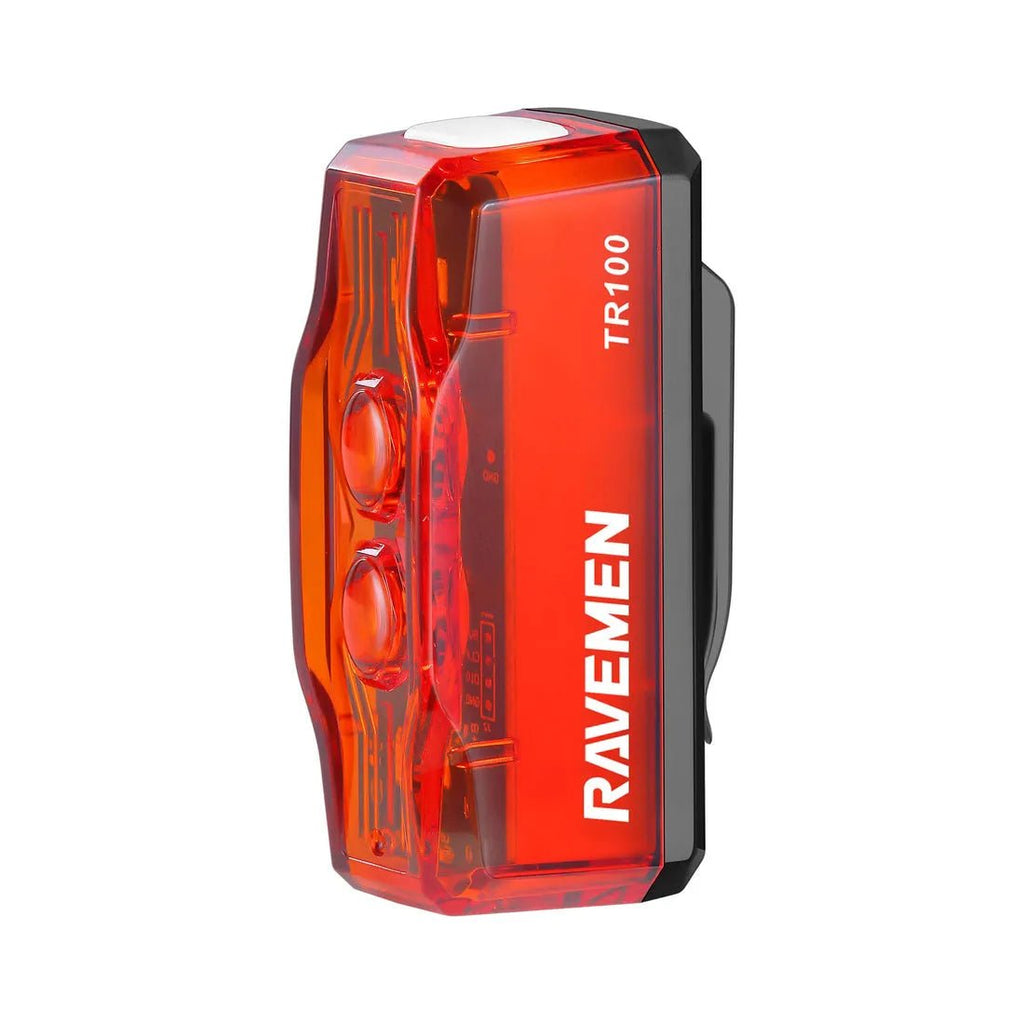 Ravemen TR100 Rear Light (Black) | Cycling Gears Hub - Cycling Gears Hub