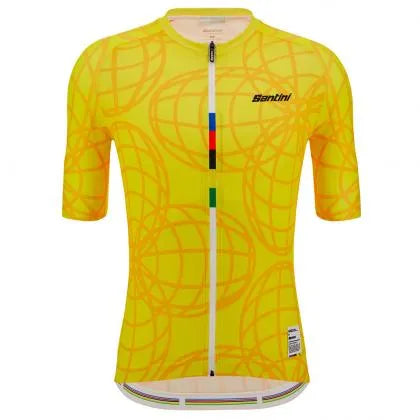 Santini UCI Goodwood 1982 Men's Cycling Jersey (Print) | Cycling Gears Hub