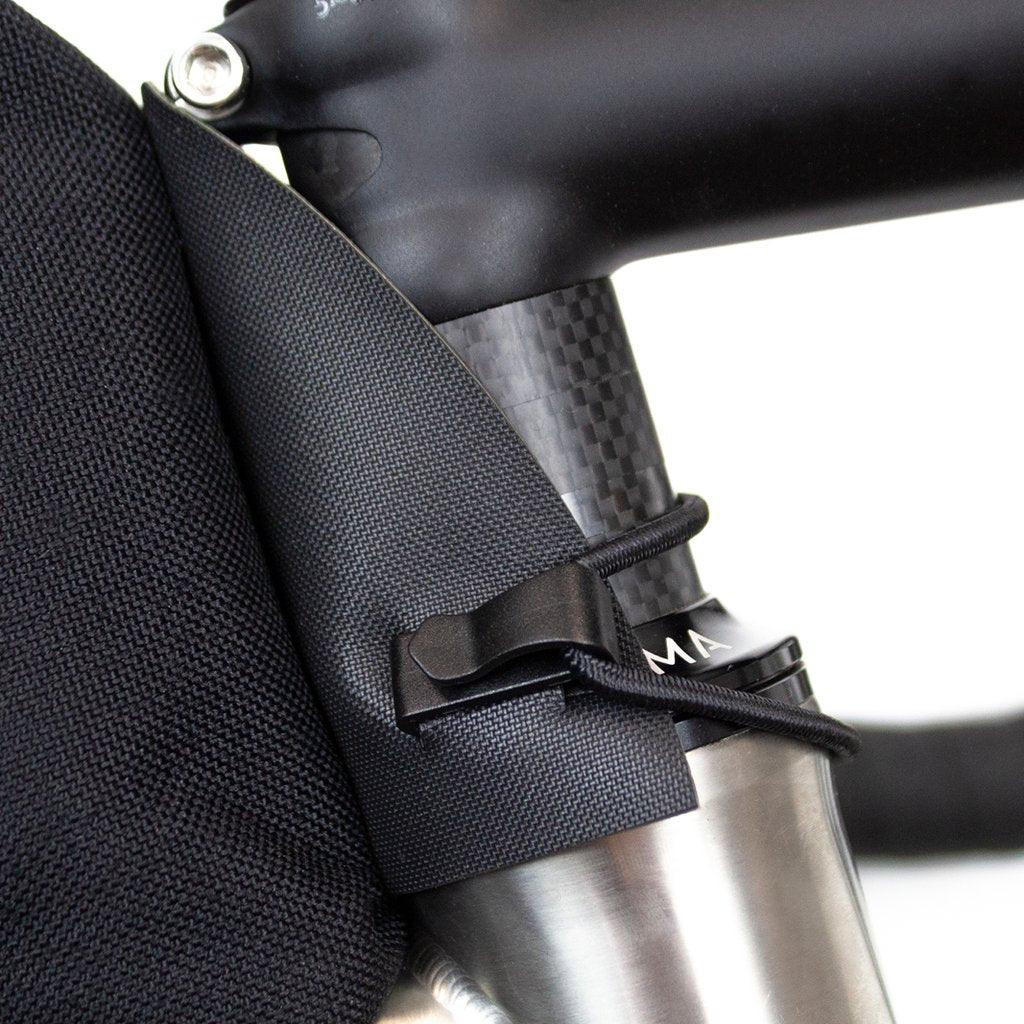 Restrap Bolt - on Top Tube Bag (Black) | Cycling Gears Hub - Cycling Gears Hub