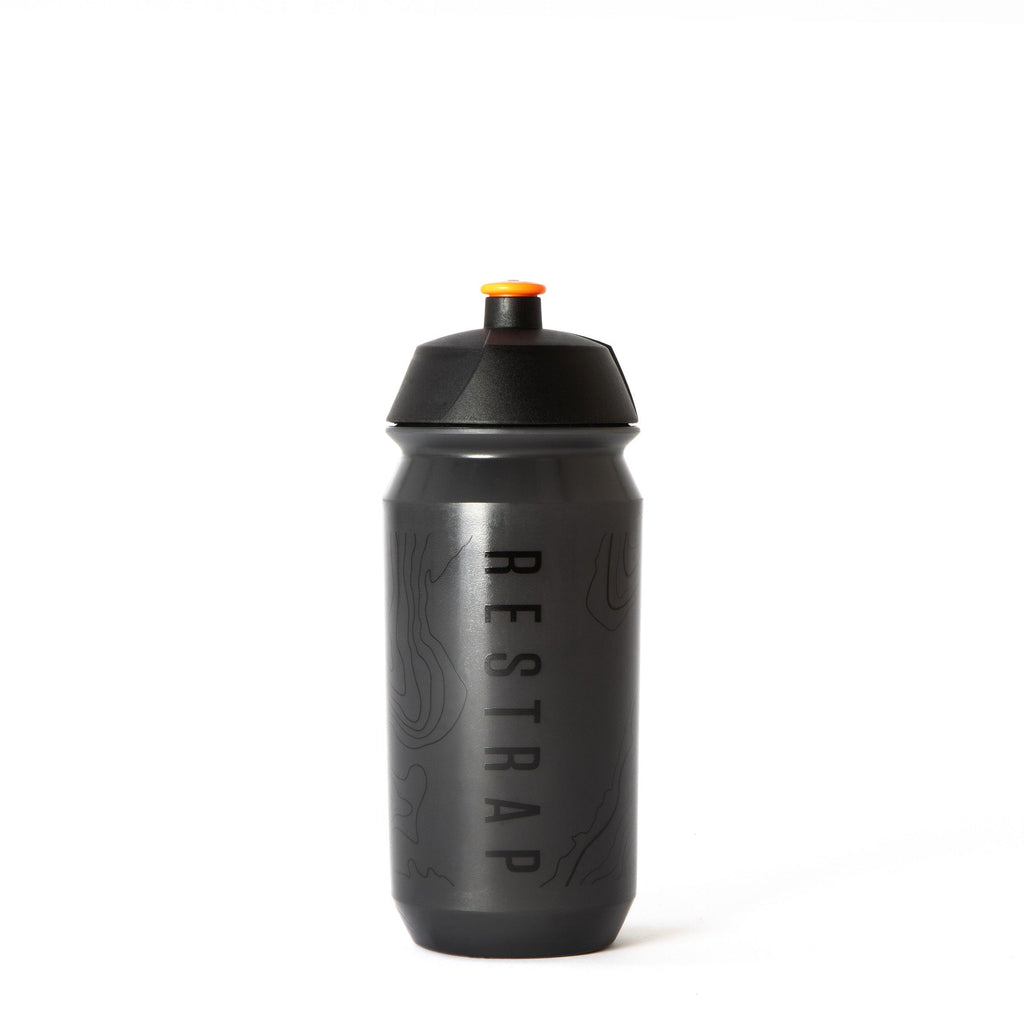Restrap Contour Water Bottle (Black) | Cycling Gears Hub - Cycling Gears Hub