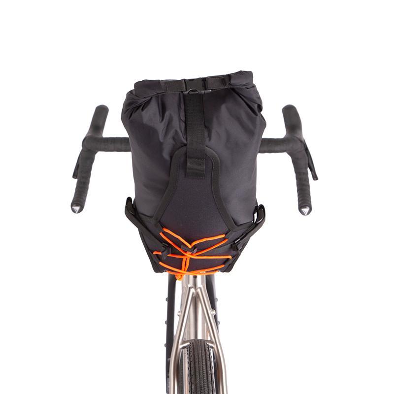 Restrap Saddle Bag (Black/Orange) | Cycling Gears Hub - Cycling Gears Hub