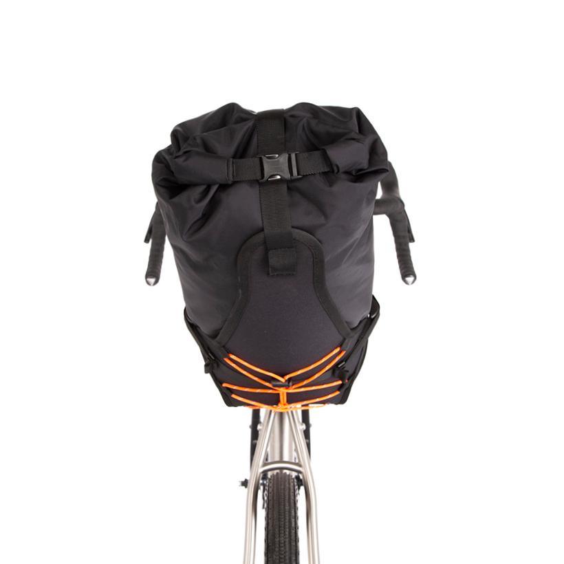 Restrap Saddle Bag (Black/Orange) | Cycling Gears Hub - Cycling Gears Hub