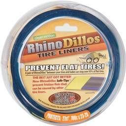 RhinoDillos 700x23 - 25c Tire Liner (Orange) | Cycling Gears Hub - Cycling Gears Hub