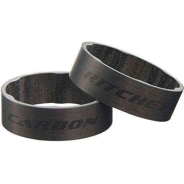 Ritchey WCS 3x5mm/3x10mm Carbon Spacer Set (Matte UD Carbon) | Cycling Gears Hub - Cycling Gears Hub