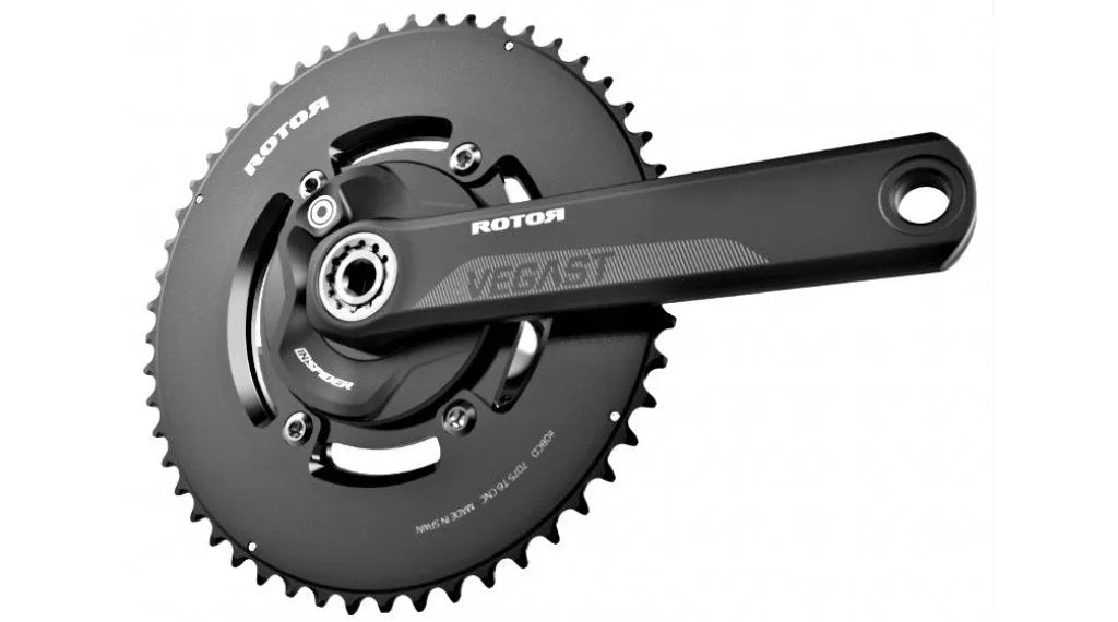 Rotor INSpider Vegast Aero R50/34 170mm Round Power Meter | Cycling Gears Hub - Cycling Gears Hub