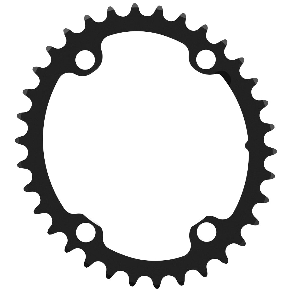 Rotor Shimano Dura Ace FC - R9200 Q Ring 12 Speed Chainring (Black) | Cycling Gears Hub - Cycling Gears Hub