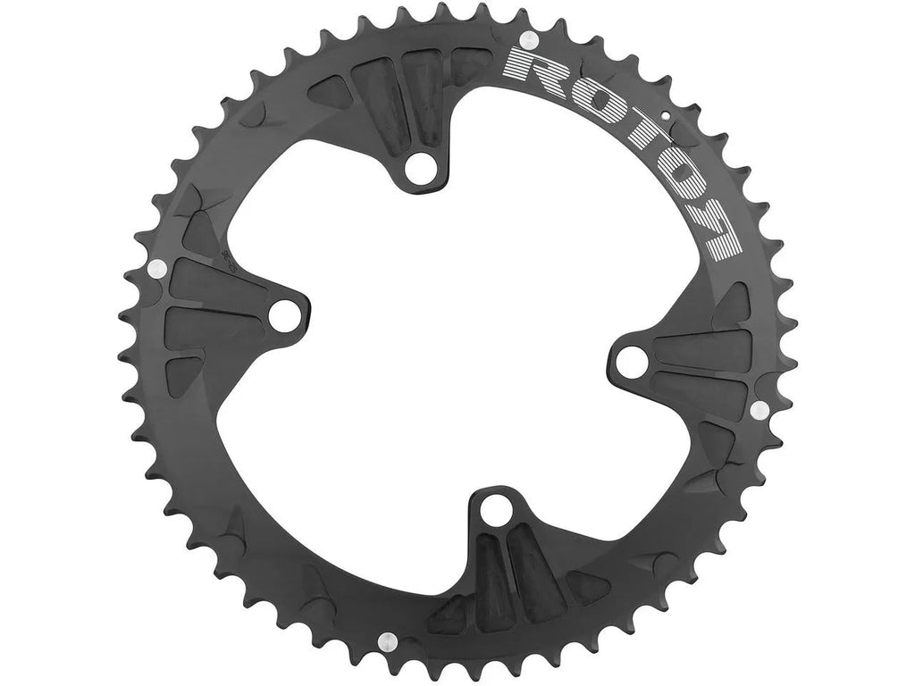Rotor Shimano NoQ 10/11 Speed Chainring (Black) | Cycling Gears Hub - Cycling Gears Hub