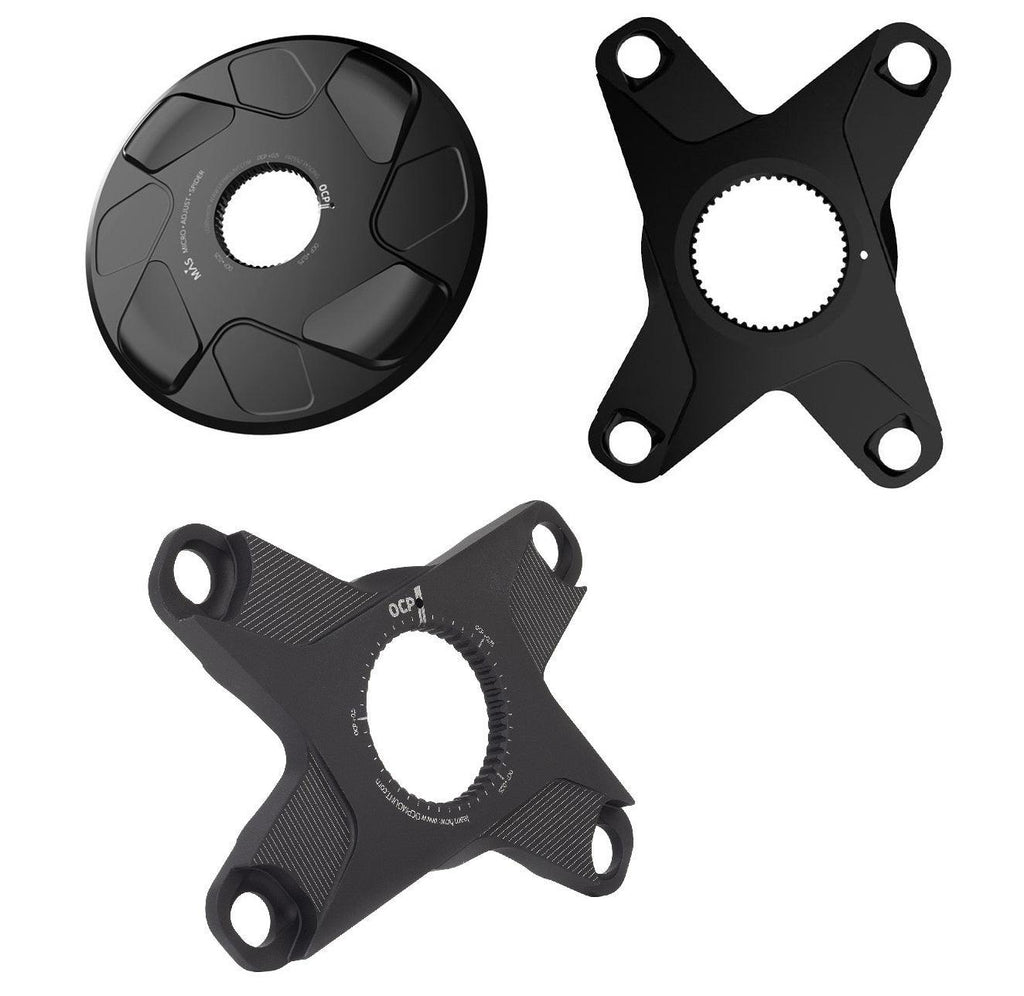 Rotor Spider BCD110x4 Chainring Spider Arm (Matte Black) | Cycling Gears Hub - Cycling Gears Hub