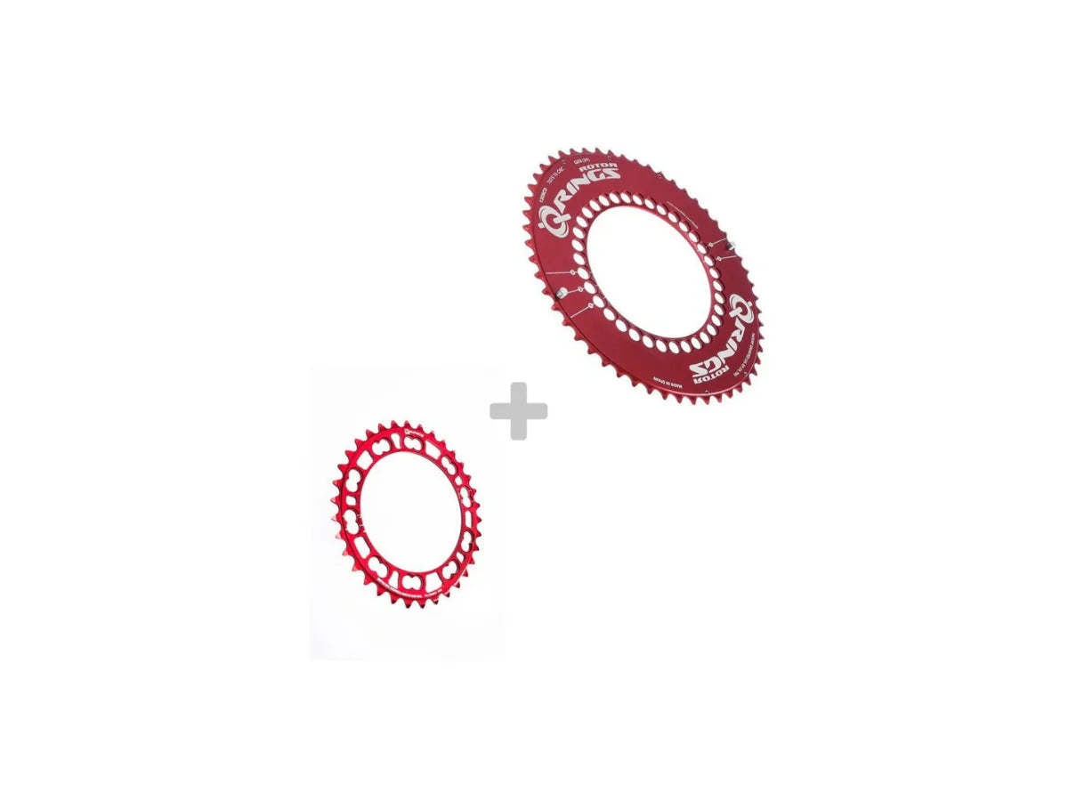 ROTOR Q RING Q 36T - BCD110X5 - INNER - RED