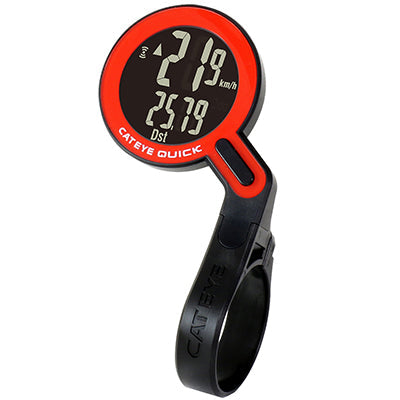 Cateye Quick Cyclocomputer (Black) | Cycling Gears Hub
