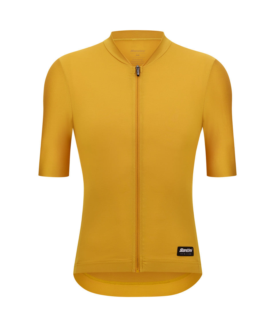 Santini Ready To Ride Unisex Cycling Jersey (Ochre) | Cycling Gears Hub