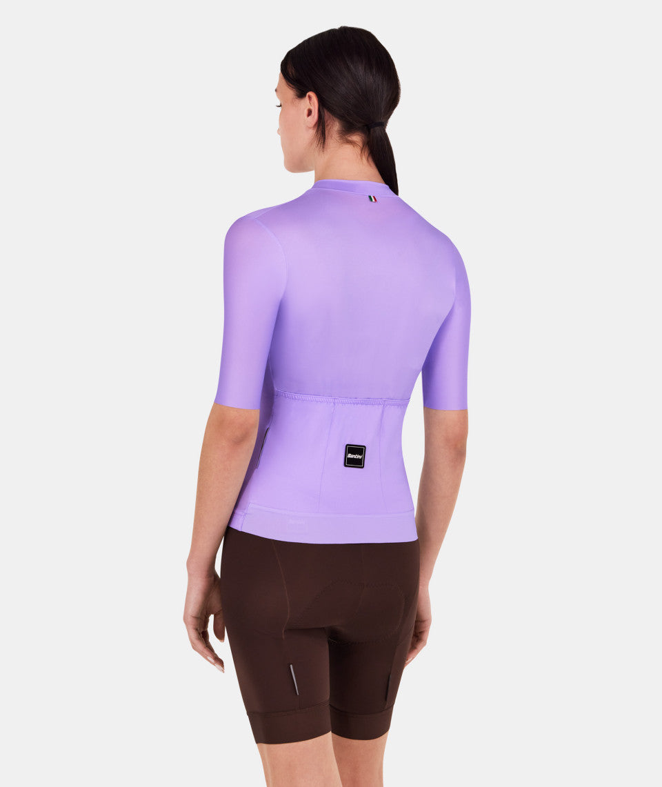 Santini Ready To Ride Unisex Cycling Jersey (Lilac) | Cycling Gears Hub