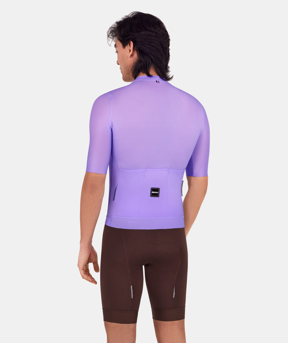 Santini Ready To Ride Unisex Cycling Jersey (Lilac) | Cycling Gears Hub