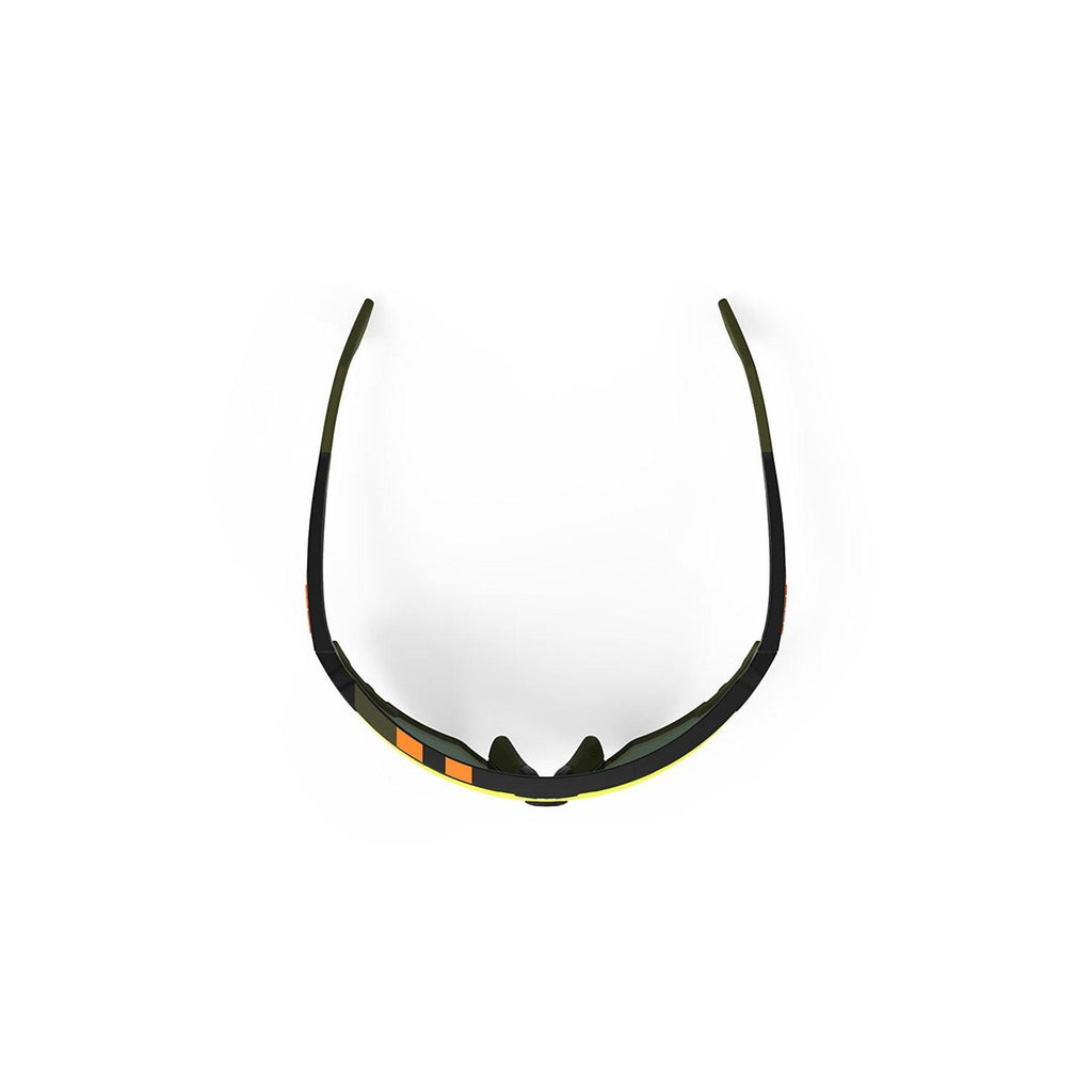 Rudy Project Defender Sport Sunglasses (Stripes/Black Matte/Multilaser Orange) | Cycling Gears Hub - Cycling Gears Hub