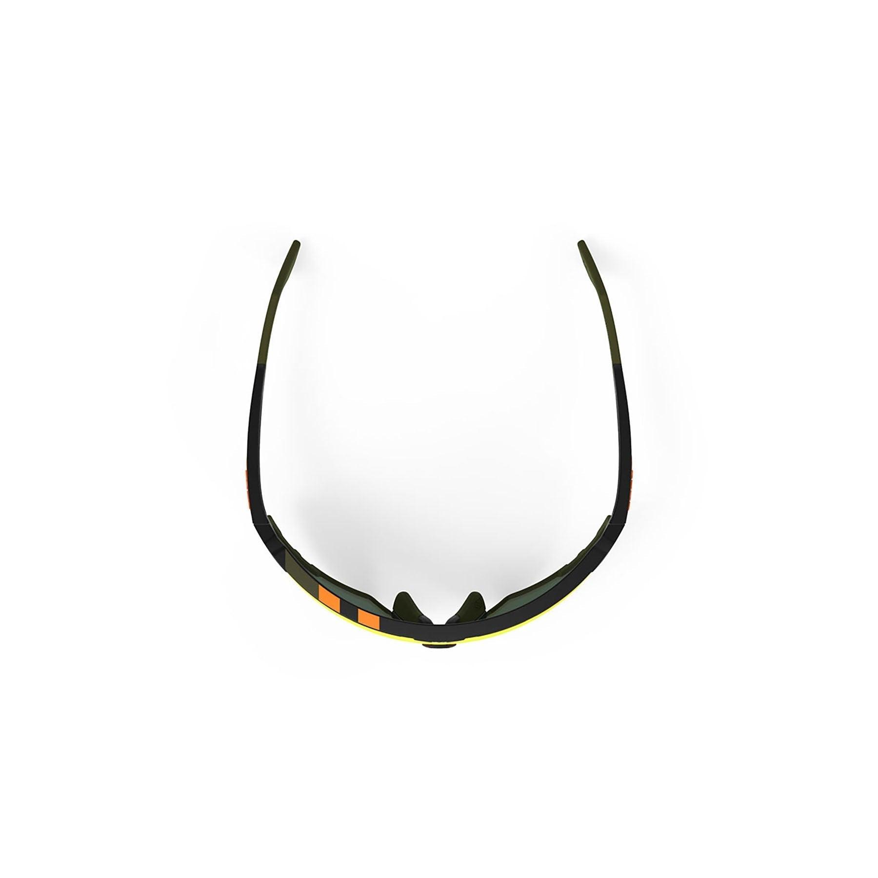 Rudy Project Defender Sport Sunglasses (Stripes/Black Matte/Multilaser Orange) | Cycling Gears Hub - Cycling Gears Hub