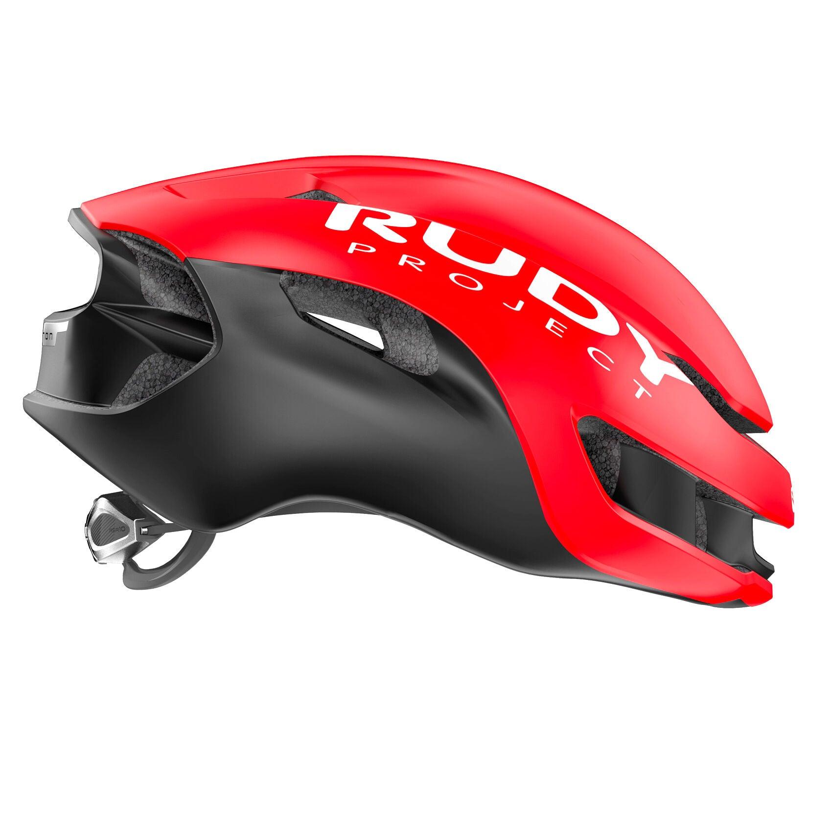 Rudy Project Nytron Road Cycling Helmet (Red/Black-Matte) | Cycling Gears Hub
