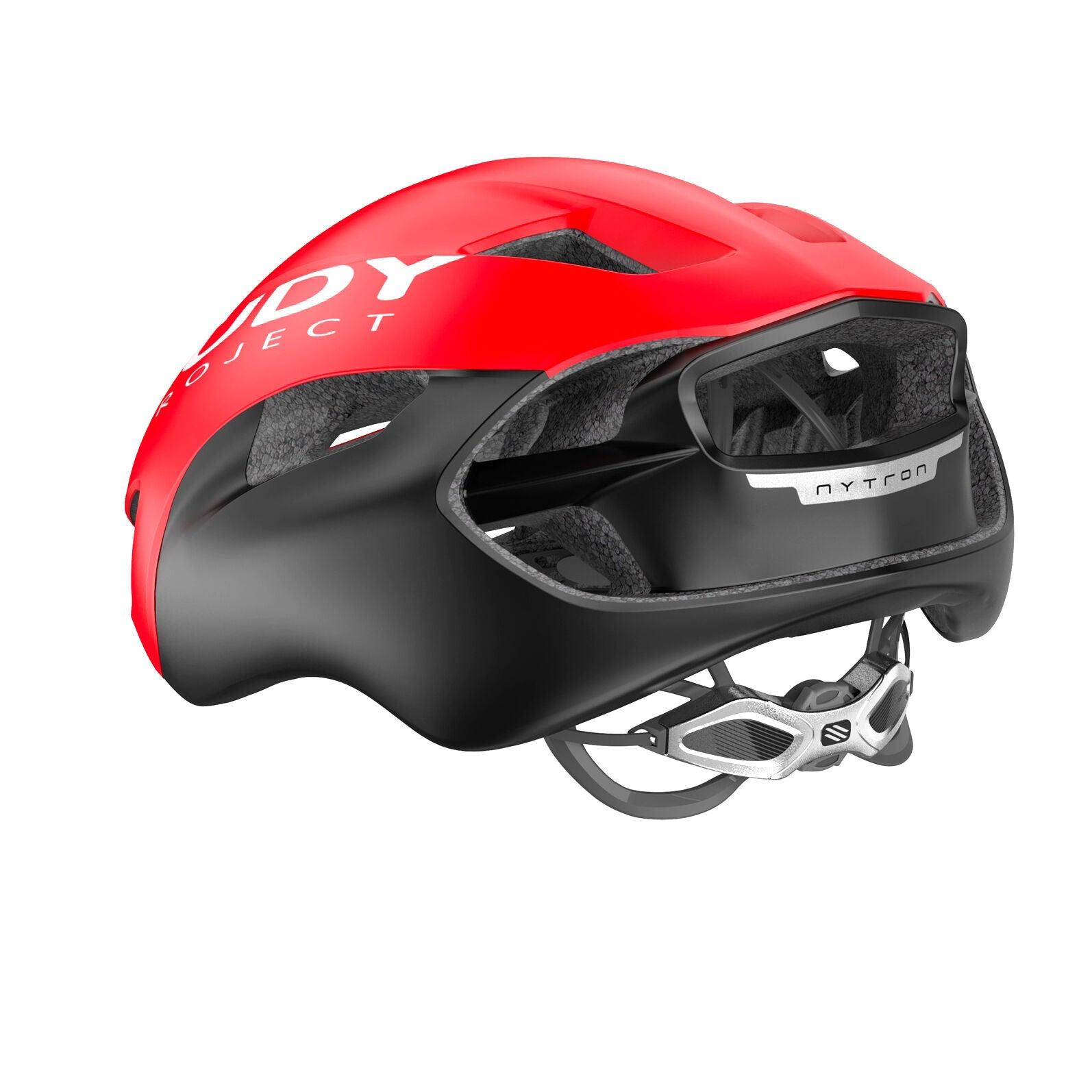 Rudy Project Nytron Road Cycling Helmet (Red/Black-Matte) | Cycling Gears Hub