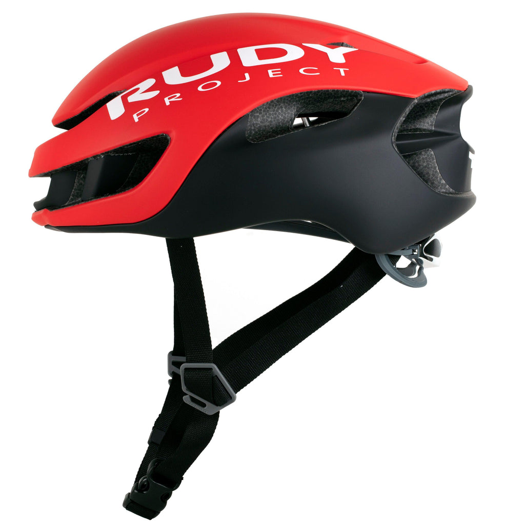 Rudy Project Nytron Road Cycling Helmet (Red/Black-Matte) | Cycling Gears Hub