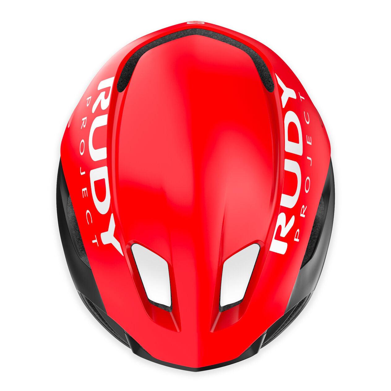 Rudy Project Nytron Road Cycling Helmet (Red/Black-Matte) | Cycling Gears Hub