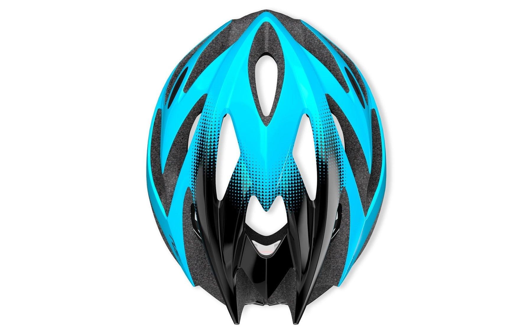Rudy Project Rush Road Cycling Helmet (Azur/Black-Shiny) | Cycling Gears Hub