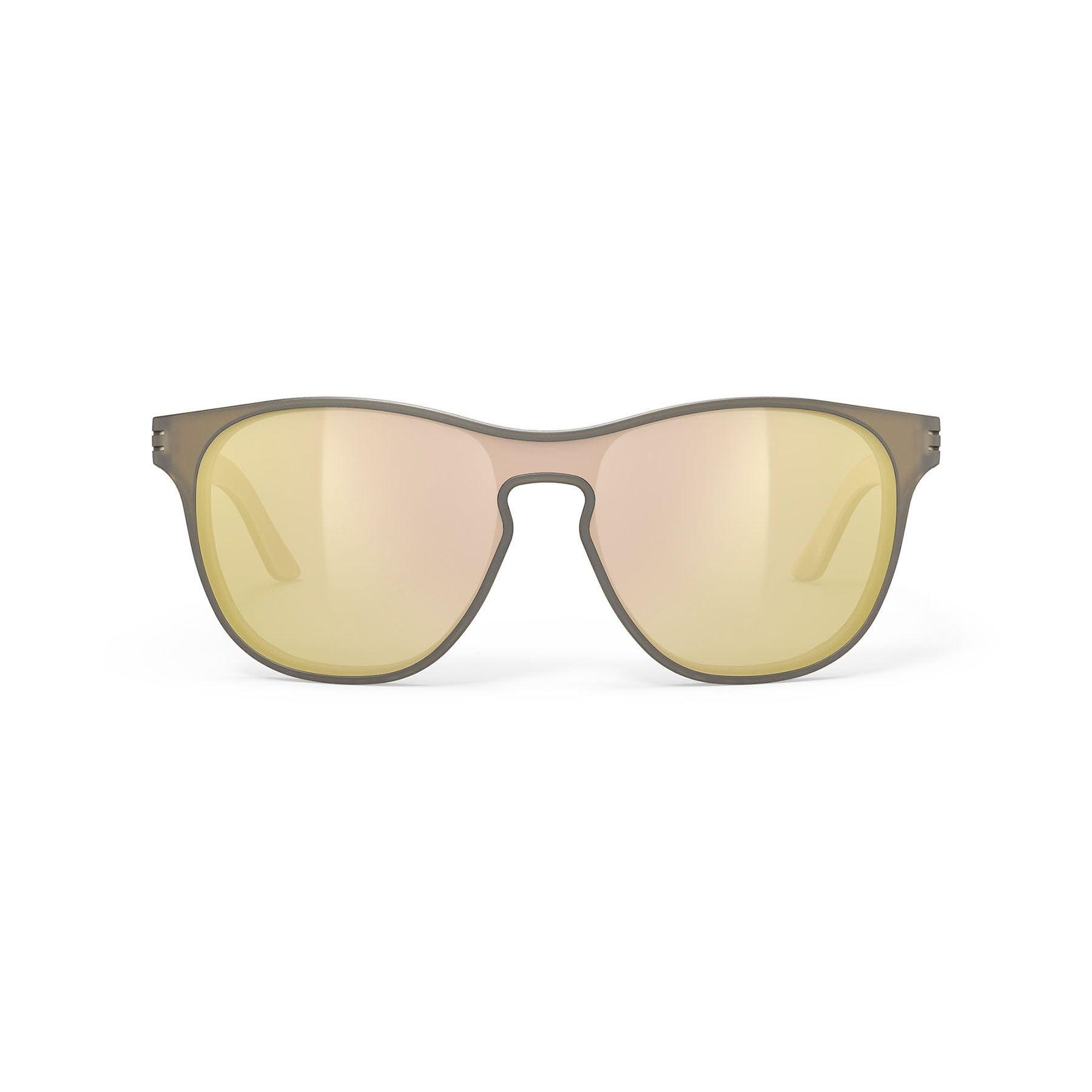 Rudy Project Soundshield Sunglasses (Ice Gold Matte/Multilaser Gold) | Cycling Gears Hub - Cycling Gears Hub