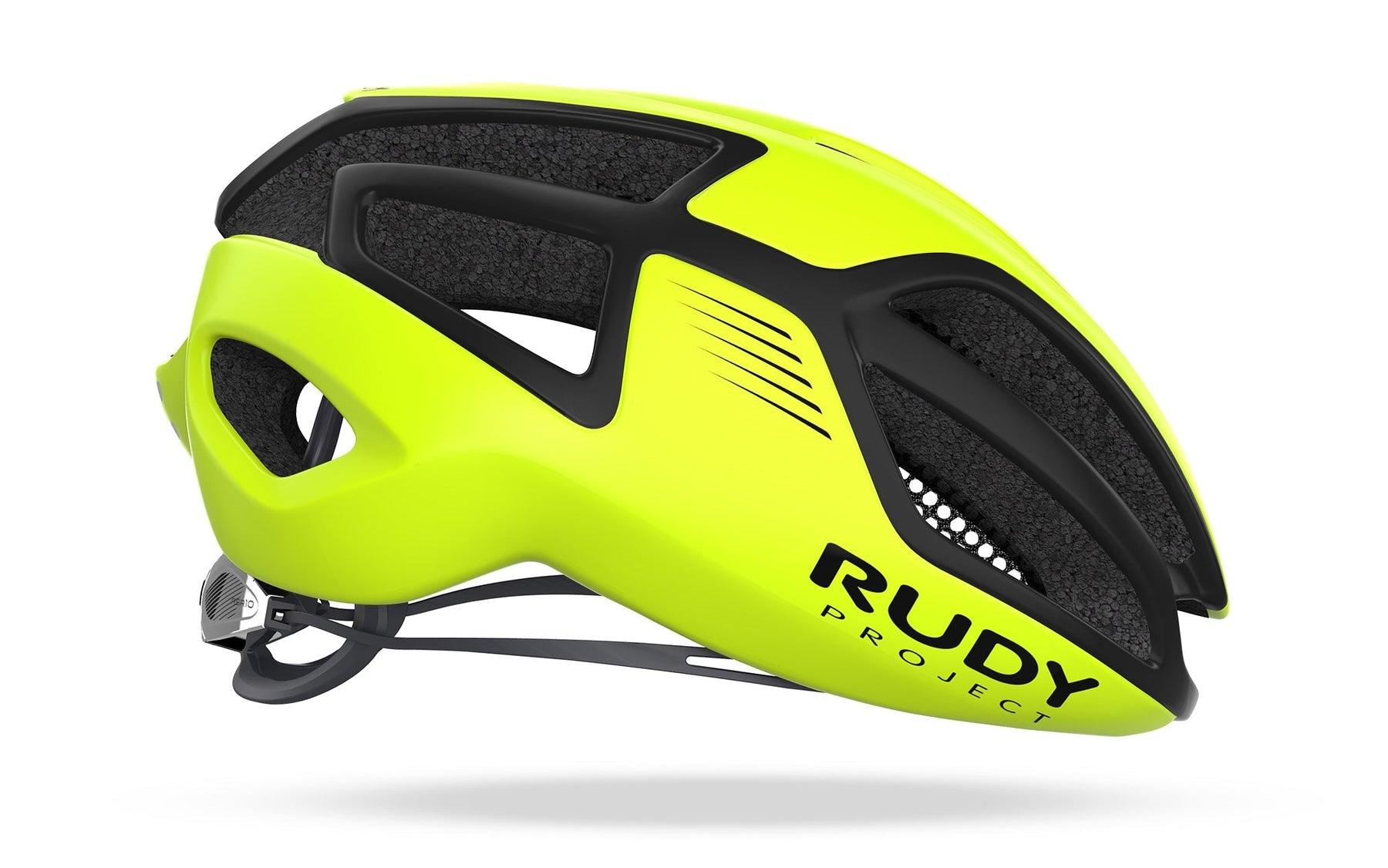 Rudy Project Spectrum Road Cycling Helmet (Yellow Fluo/Black-Matte) | Cycling Gears Hub